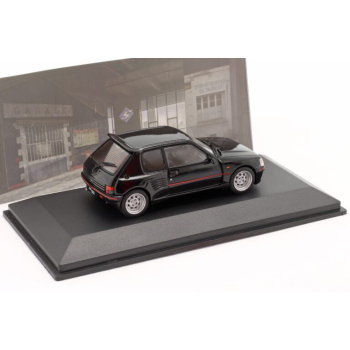 Peugeot 205 GTI Dimma bodykit 1991 black - skala 1:43 - Solido